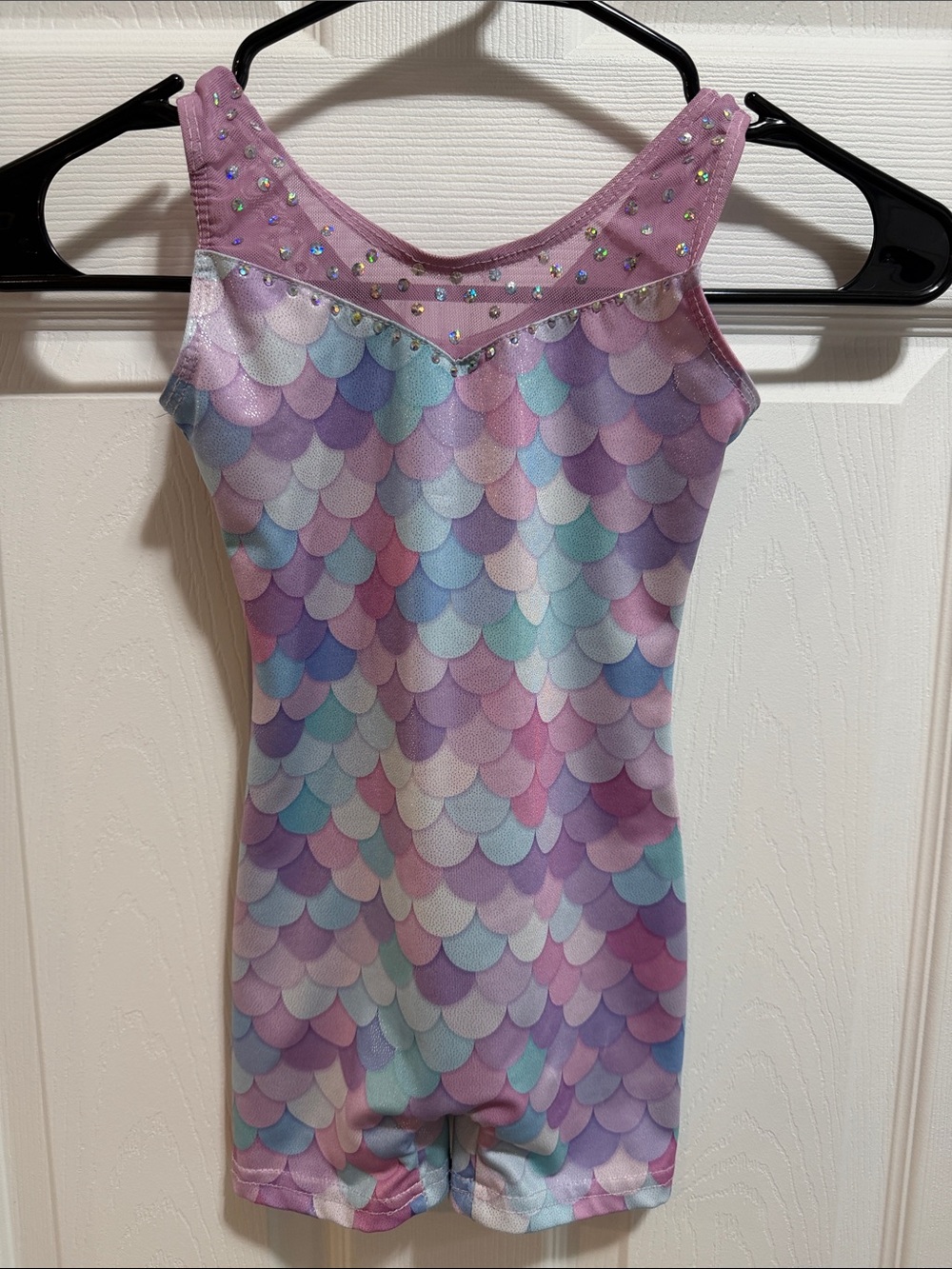 Amazon Toddler Pastel Mermaid Gymnastics Leotard
